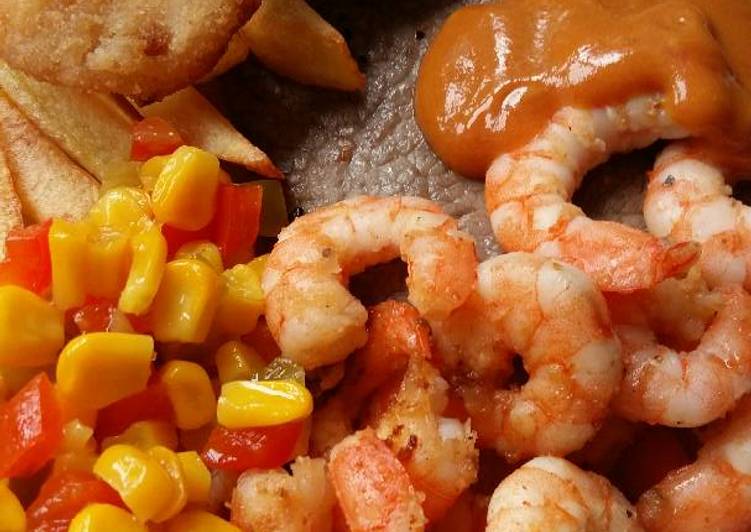 Recipe of Homemade Vickys Surf &#39;N&#39; Turf, GF DF EF SF NF