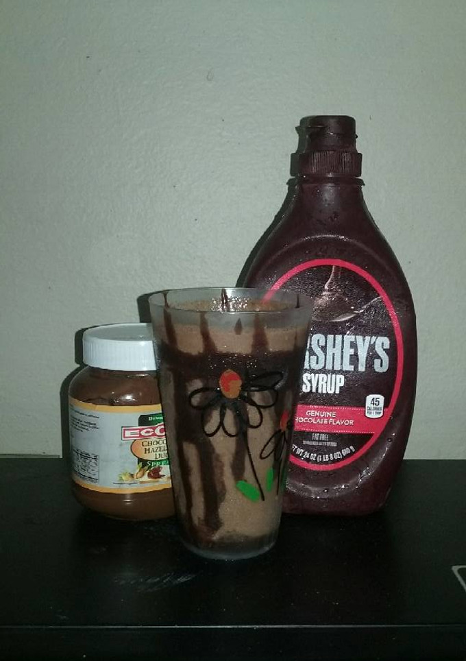 Una foto de Batida de Nutella