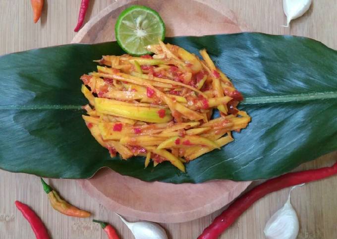 Cara bikin Sambel Pencit/Mangga Muda Cara bikin Sambel Pencit/Mangga Muda
