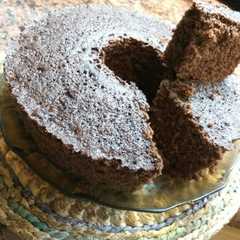 A picture of Torta de chocolate para microondas.