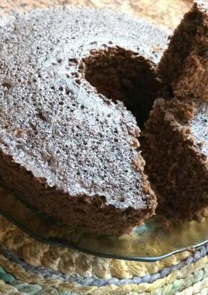 Una foto de Torta de chocolate para microondas