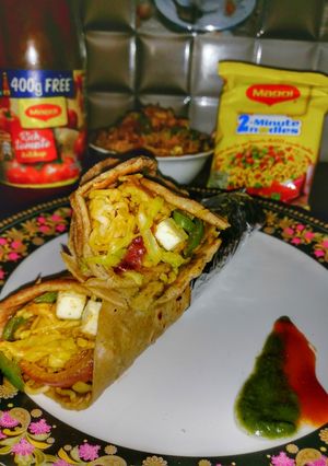 A picture of Maggi Roll.