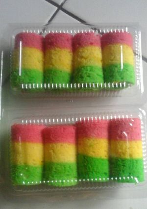 Foto resep Roll rainbow