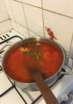 Krumplileves recept fotója