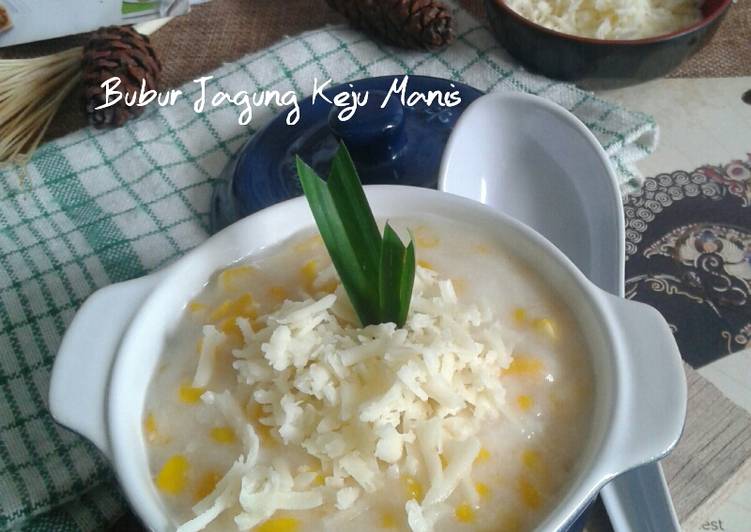 Bubur Jagung Keju Manis