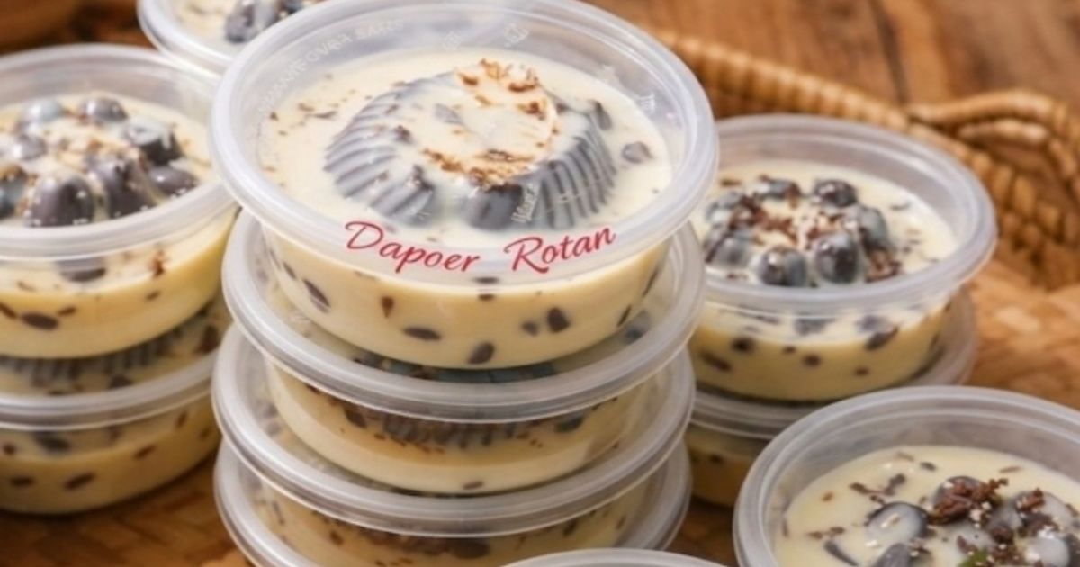Puding Coklat vla Keju Krim