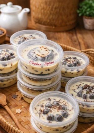 Foto resep Puding Coklat vla Keju Krim