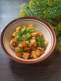 Tumis Kikil Tahu Cabe Ijo