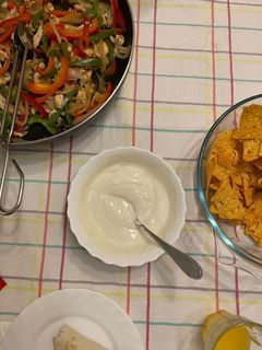 Una foto de Salsa de yogur
