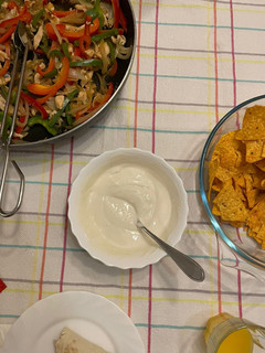 Una foto de Salsa de yogur
