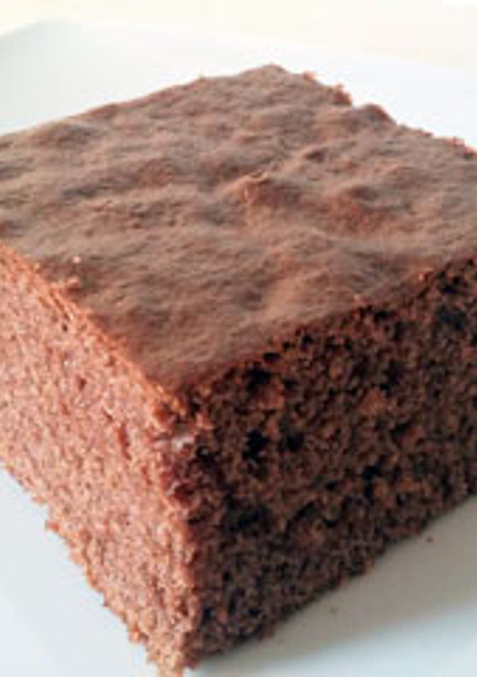 Una foto de Bizcocho de chocolate (con huevo)