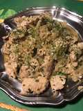 Araignée de porc à l oignon de roscoff et prunes
