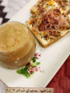 صورة لوصفة بيتزا التوست 🍕