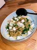 [ONE POT] Orzo aux épinards & duo de fromages frais