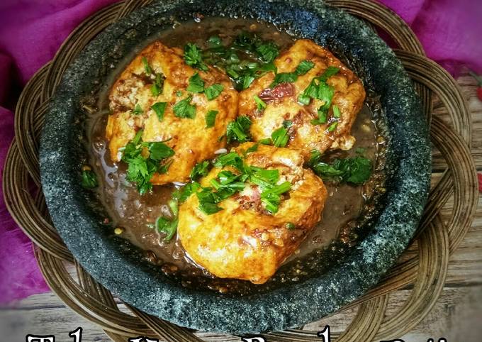 Resep Tahu Kecap Bumbu Petis Anti Gagal