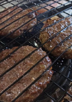 عکسی از دستور برگر خونگی