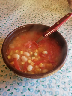 Una foto de Porotos granados