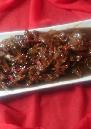 Foto resep Daging sapi lada hitam