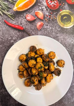 Foto resep Buttery Garlic Mushrooms