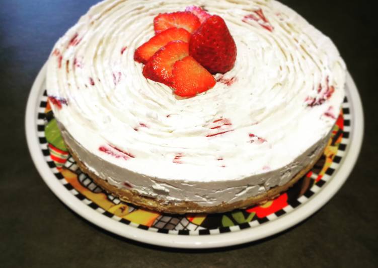 Cheesecake alle  fragole 🍓