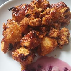 A picture of BBQ Cauliflower Florets.