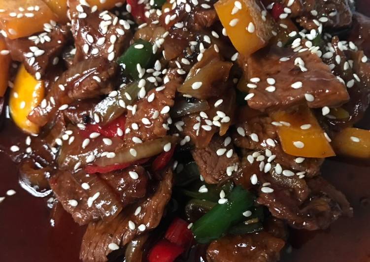 Beef LADA HITAM sangat simpel