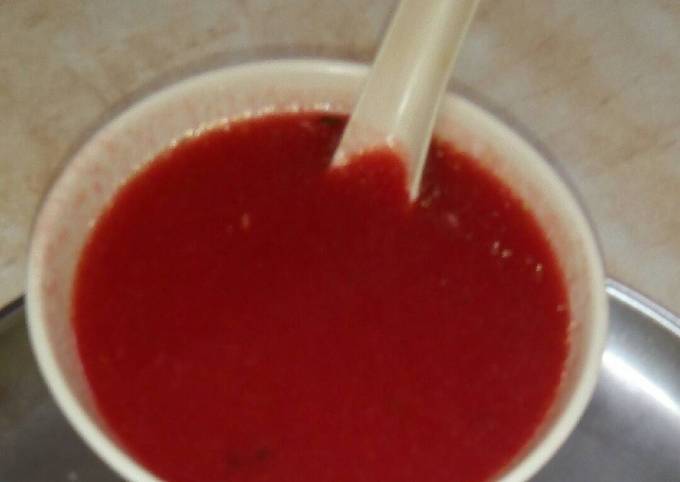 Simple Way to Prepare Homemade Tomato soup