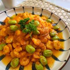 A picture of Udang Petai Balado.