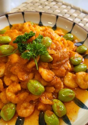 Foto resep Udang Petai Balado