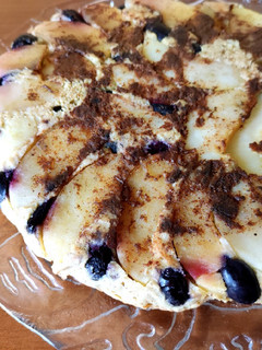 Una foto de Tarta de manzana invertida 🍰🍎