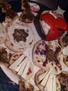 صورة لوصفة فطاير الصاج بالزعتر