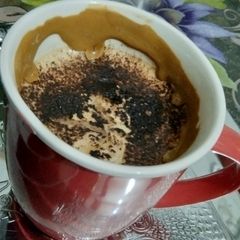 A picture of Frothy coffee.