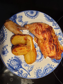 Una foto de Pollo asado al limón con mayonesa