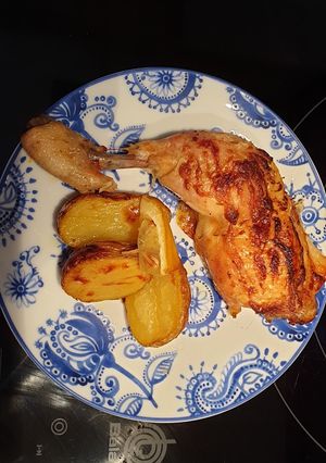 Foto principal de Pollo asado al limón con mayonesa