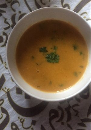 صورة لوصفة شوربه باللحم