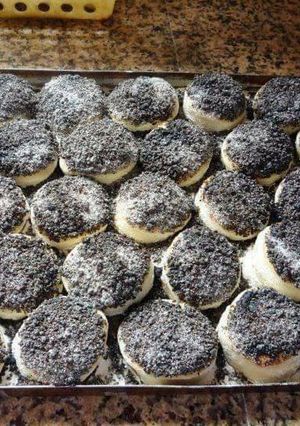 Una foto de Tortitas negras...se me hace agua la boca