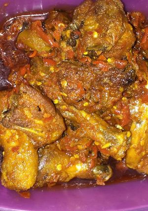 Foto resep Paha ayam rica