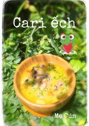Hình của món Cà ri ếch.