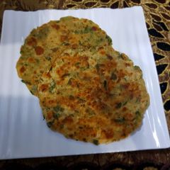Methi Paratha A picture of Methi Paratha.