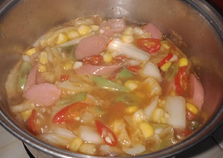 Sop Merah (Ala anak kos)😋