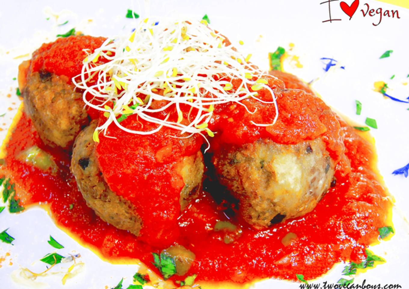 Albóndigas de berenjenas