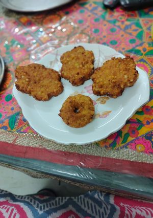 A picture of Sabudana Cutlets.