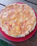 Cheesecake con ciruelas