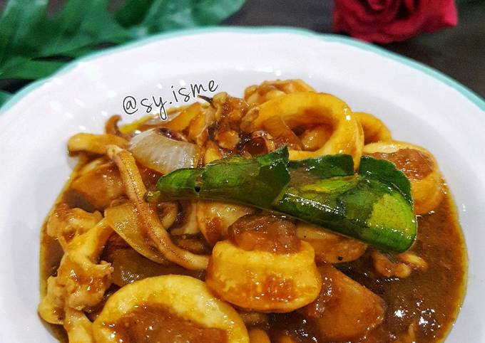Resep Cumi Goreng Mentega, Bikin Ngiler