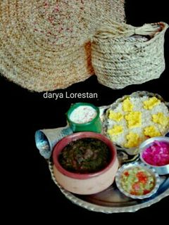 عکسی از دستور قرمه سبزی