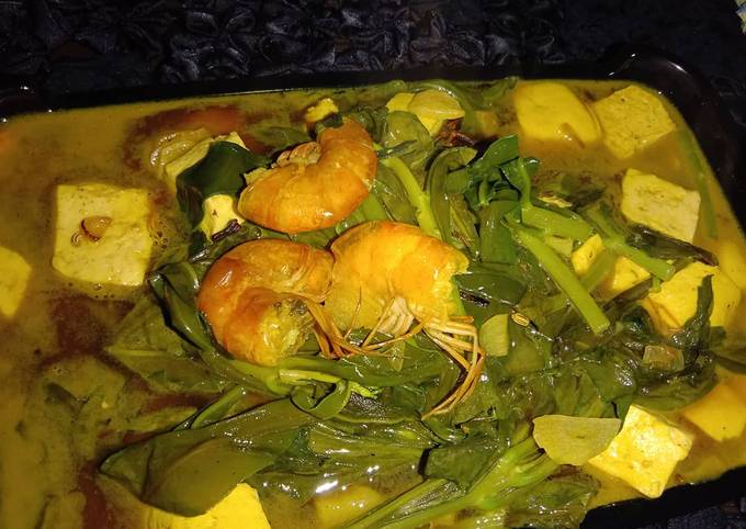 Easiest Way to Cook Yummy Resep Daun Ginseng Cah Udang