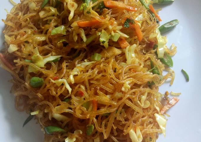 Resep Bihun sayur, Sempurna