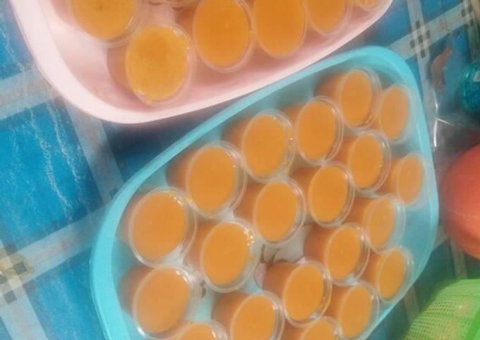 How to Make Yummy Puding labu 