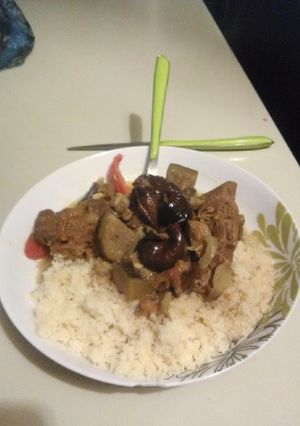 Une photo de Tagine de boeuf au pruneaux