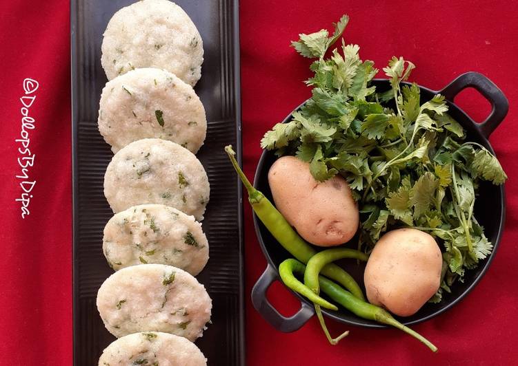 Simple Way to Make Speedy Potato Idlis